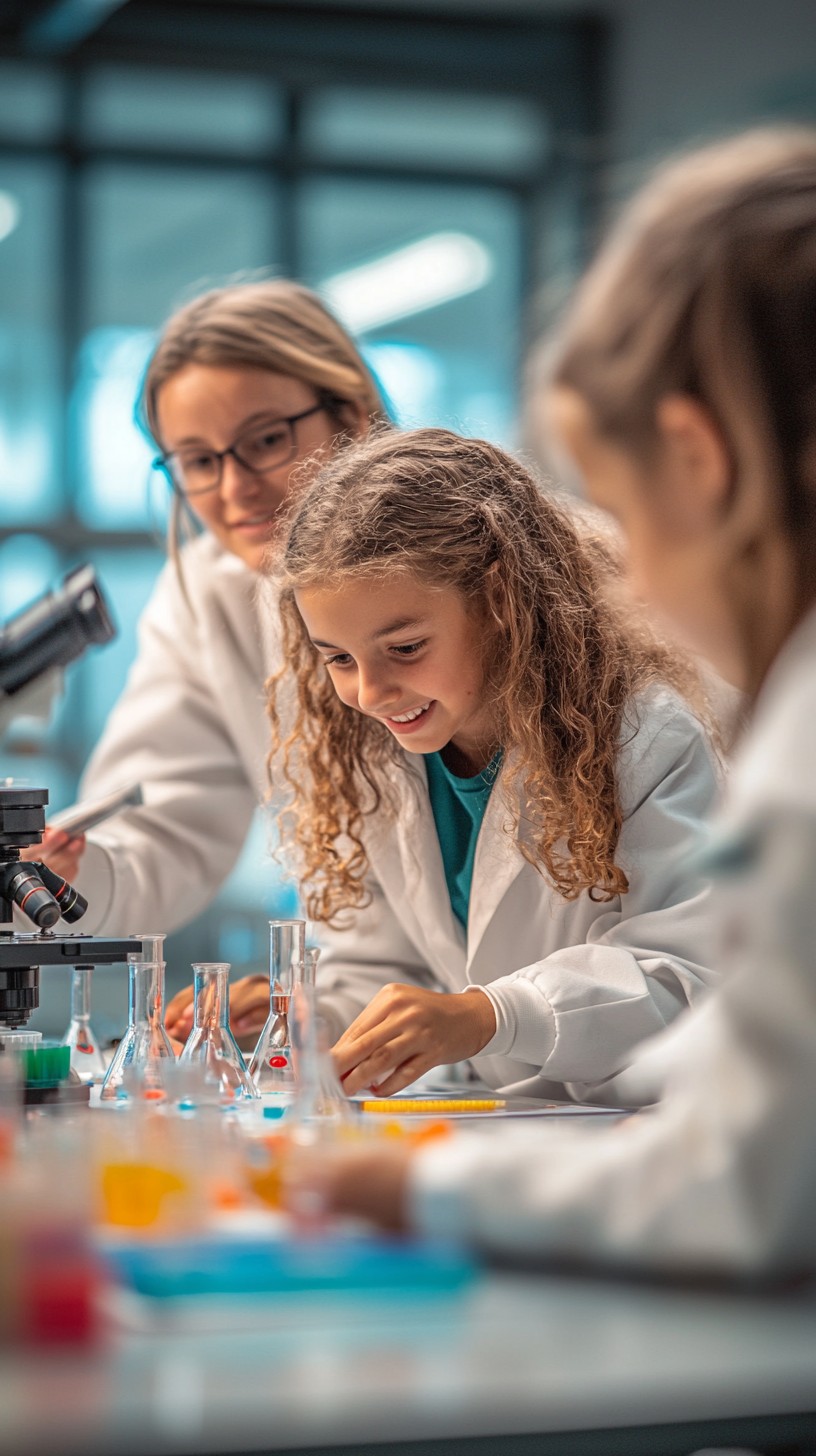 Free Science Class Experiment Image - Science, Laboratory, Students ...