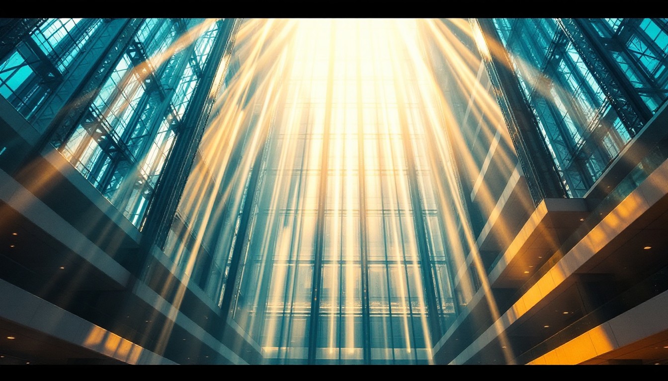 Sol Atrium Free Sunlit Atrium Glory Image - Atrium, Sunbeams, Architecture ...