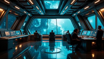 Free Command Bridge Vista Image - Spaceship, Commander, Bridge ...