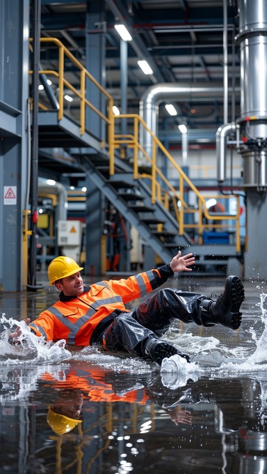 Work Site Fall Free Factory Floor Fall Image - Worker, Safety, Industrial | Download ...