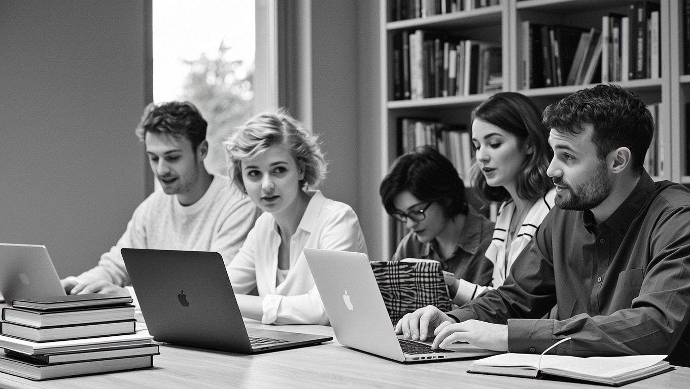 Free Students Studying Together Image - Students, Collaboration ...