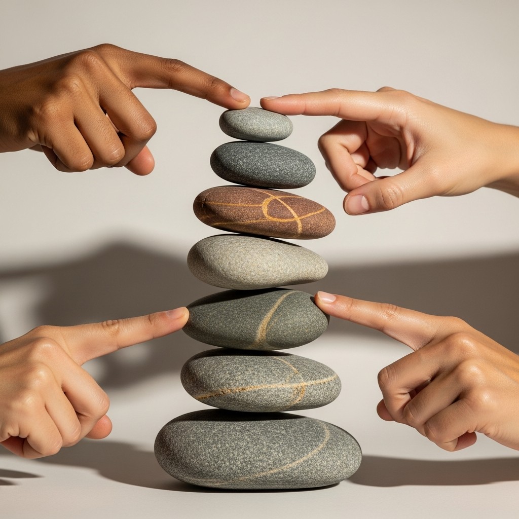 Free Balancing Stones Together Photo - Mindfulness, Meditation, Balance ...