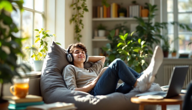 Free Cozy Study Corner Image - Cozy, Sunlit, Peaceful | Download at ...