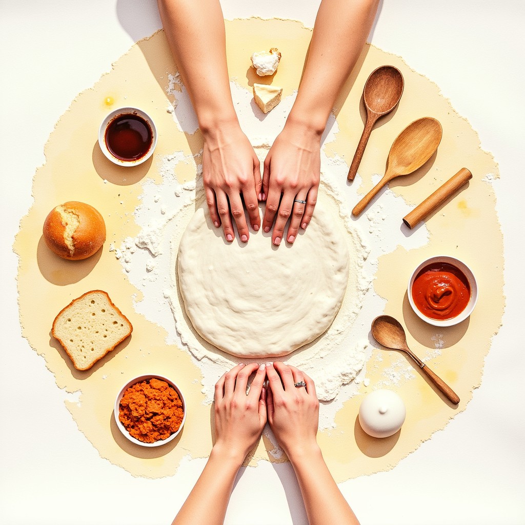Free Collaborative Dough Meditation Image - Baking, Dough, Hands ...