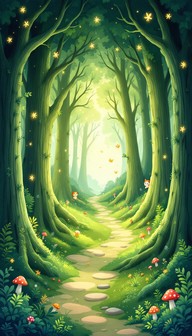 Free Magical Forest Path Image - Forest, Magical, Path | Download at ...