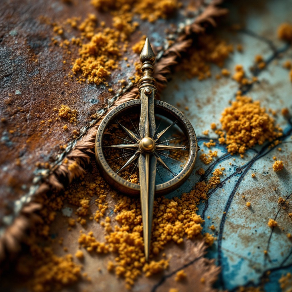 Download Ancient Compass Detail Image - Compass, Brass, Navigation ...