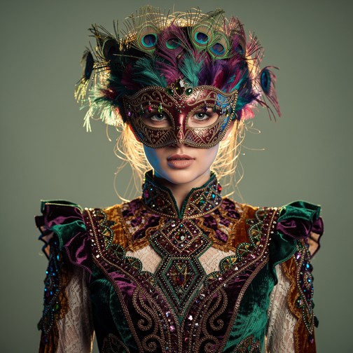 Free Mysterious Masquerade Portrait Image - Masquerade, Portrait ...