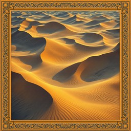 Free Golden Desert Waves Image - Desert, Dunes, Geometric | Download at ...