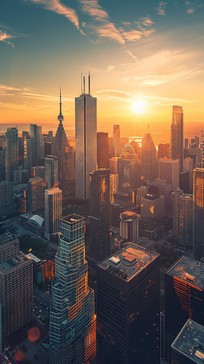 Free Sunset Urban Horizon Image - Sunset, Cityscape, Skyline | Download ...