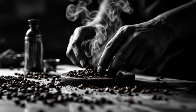 Coffee Beans Drying Patio Brazil Farm - Instagram