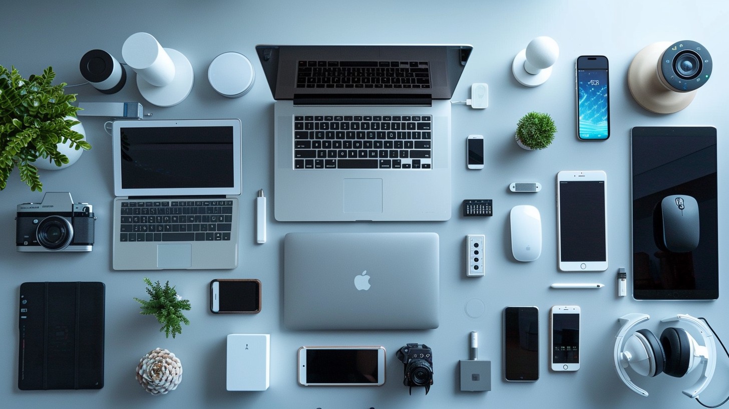 Free Tech Gadget Assortment Image - Technology, Gadgets, Laptop ...