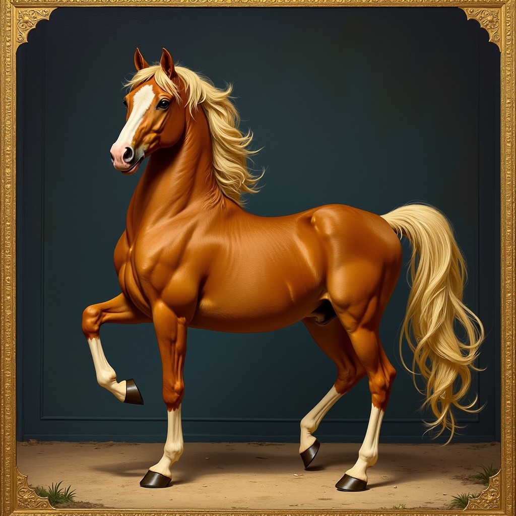 Download Noble Golden Steed Image - Horse, Stallion, Equine | StockCake