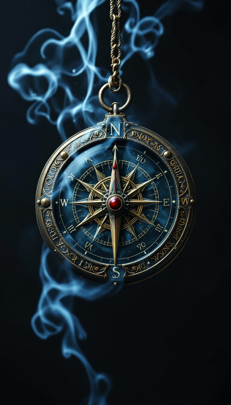 Free Cursed Compass Portal Image - Compass, Brass, Gothic | Download at ...