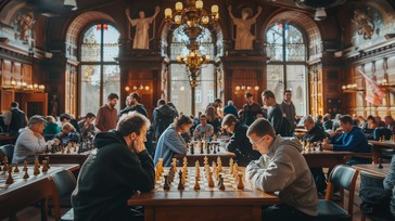 Free Chess Tournament Scene Image - Chess, Tournament, Concentration ...