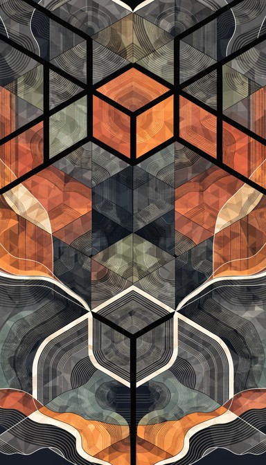 Free Layered Earth Patterns Image - Geometric, Tessellation, Geological ...