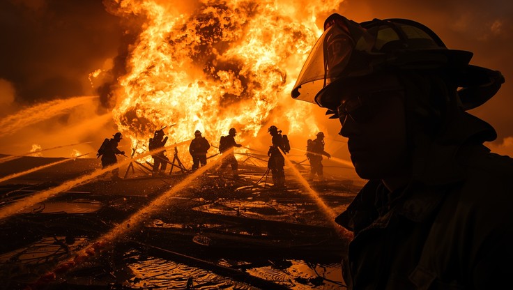 Free Fighting Fire Together Image - Firefighters, Heroes, Rescue ...