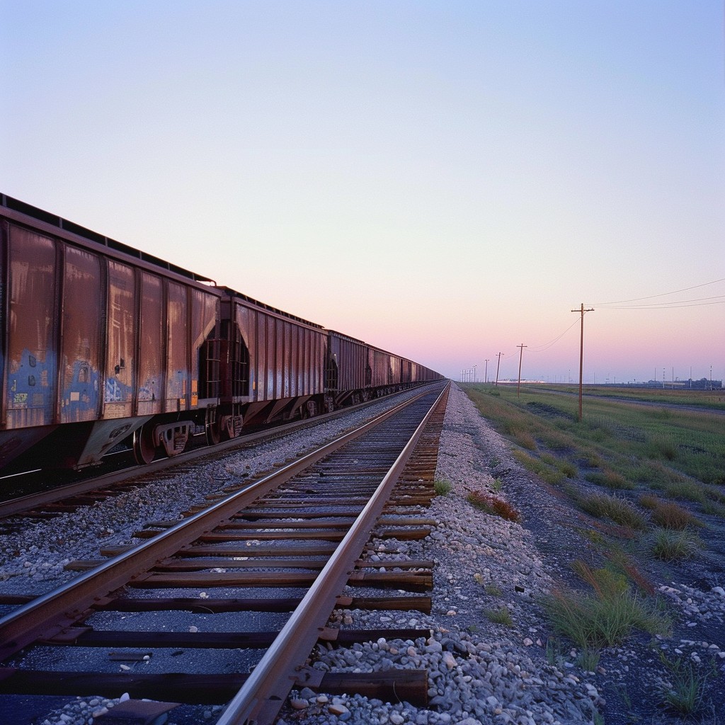 Rail Track Scene Free Sunset Railroad Scene Image - Sunset, Railroad, Tracks | Download ...