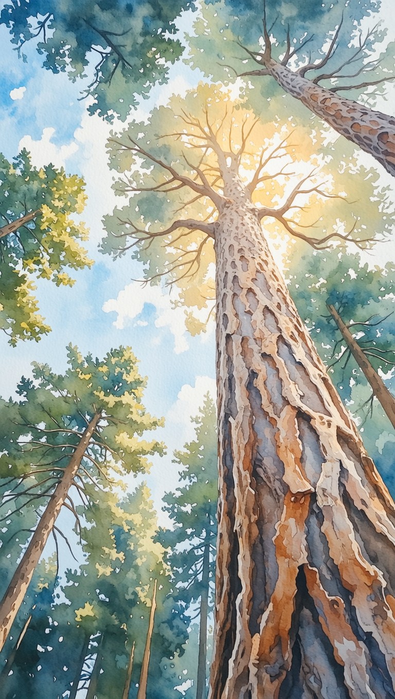 Tree Rising Up Free Ancient Tree Rising Image - Watercolor, Tree, Nature | Download at ...