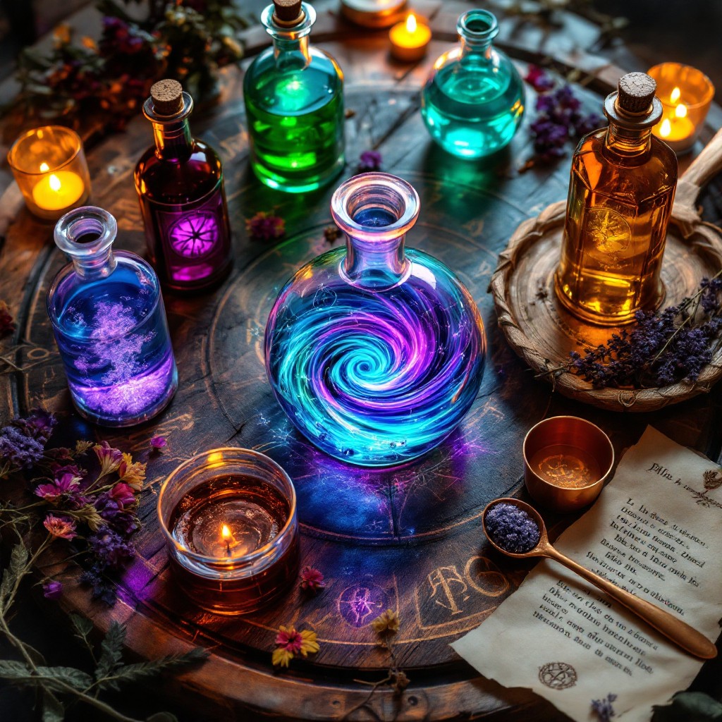 Free Mystical Potion Collection Image - Potions, Elixirs, Alchemy ...