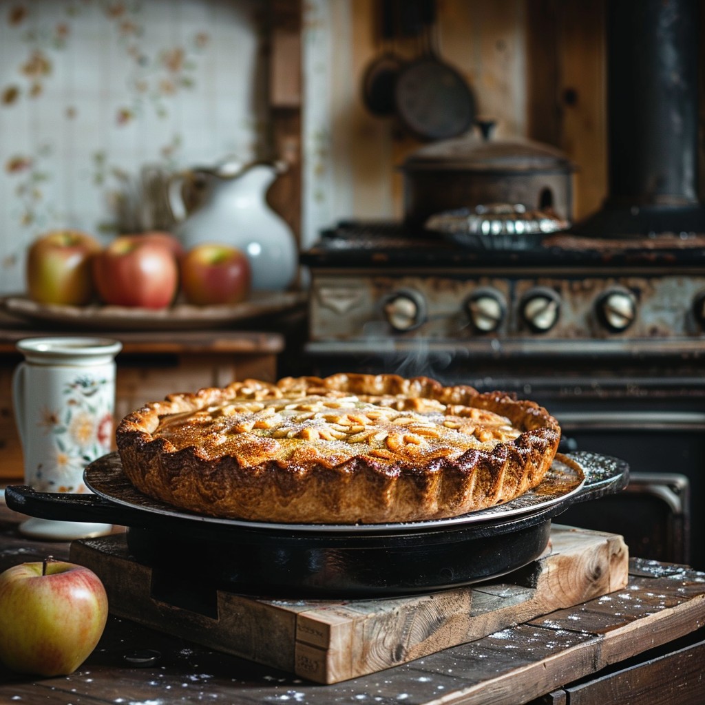 Rectangle Rustic Pie Free Rustic Apple Pie Image - Rustic, Pie, Kitchen | Download at StockCake