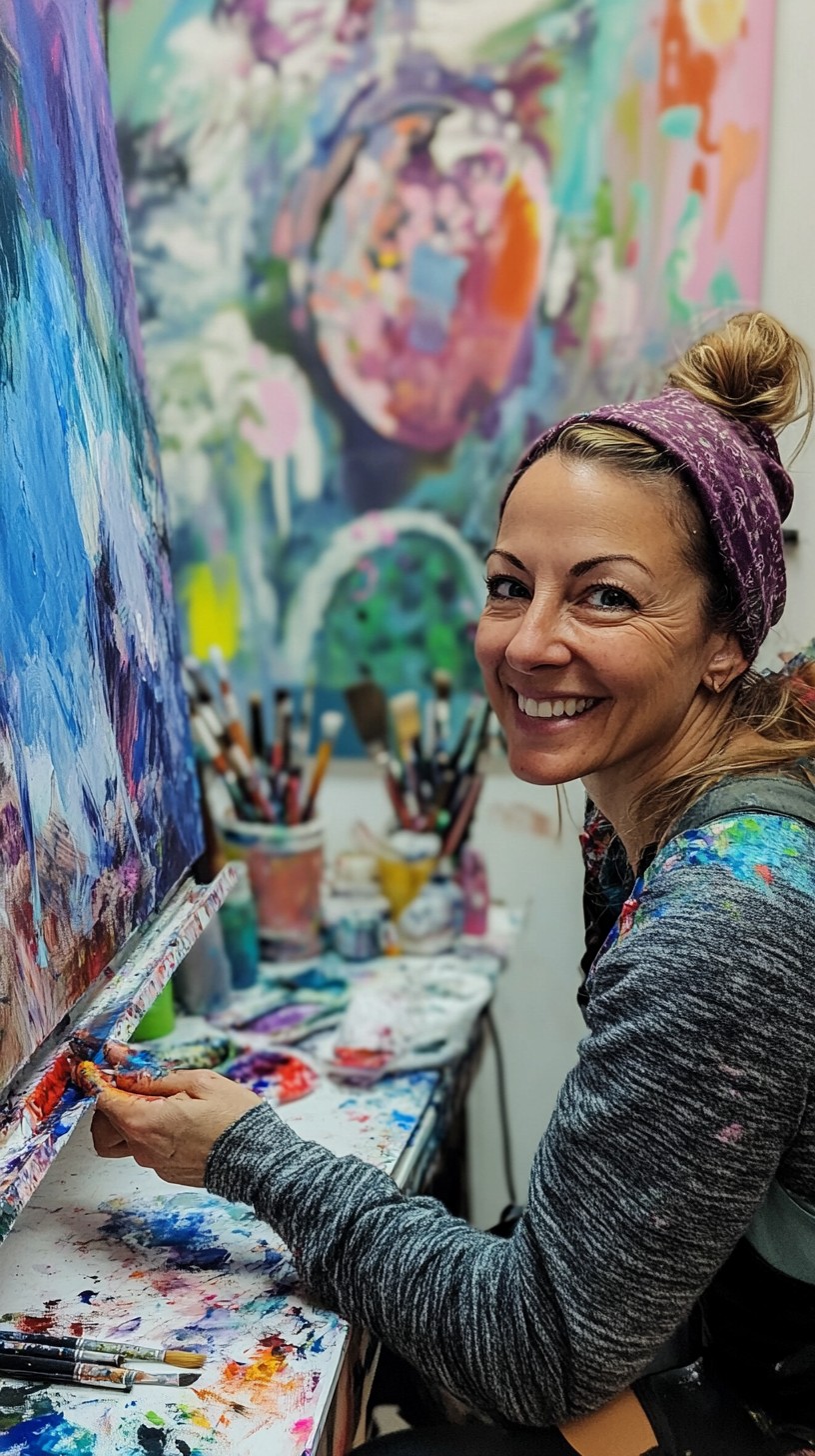Free Artist Creating Art Image - Artist, Painting, Studio | Download at ...