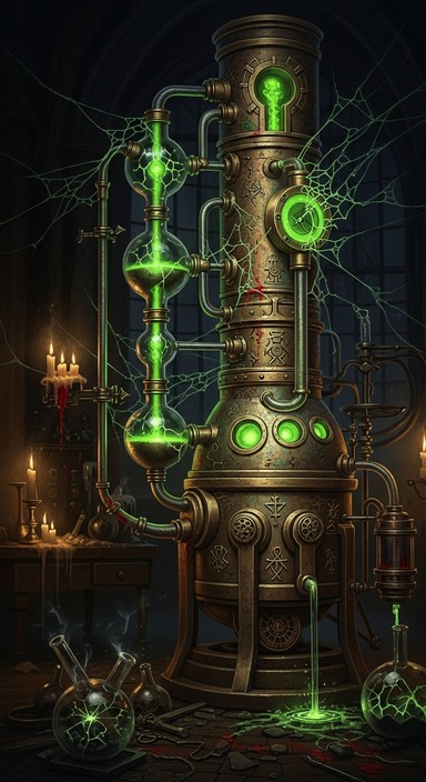 Free Toxic Green Alchemy Image - Alchemy, Steampunk, Gothic | Download ...