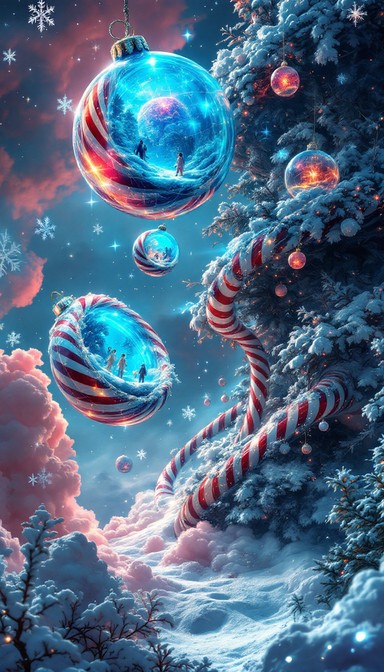 Sphere Santacraft Free Magical Christmas Spheres Image - Christmas, Magical, Surreal ...