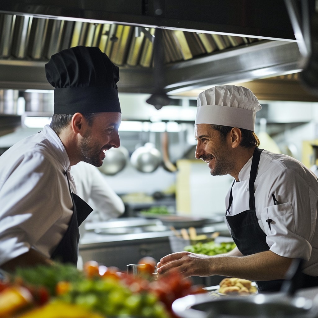 Free Chefs in Conversation Image - Chef, Kitchen, Conversation ...