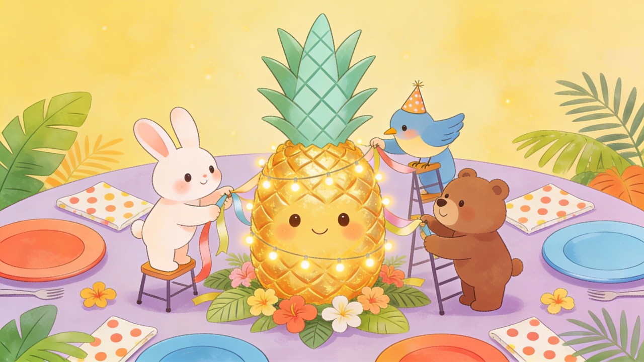 Free Pineapple Party Celebration Image - Pineapple, Party, Celebration ...