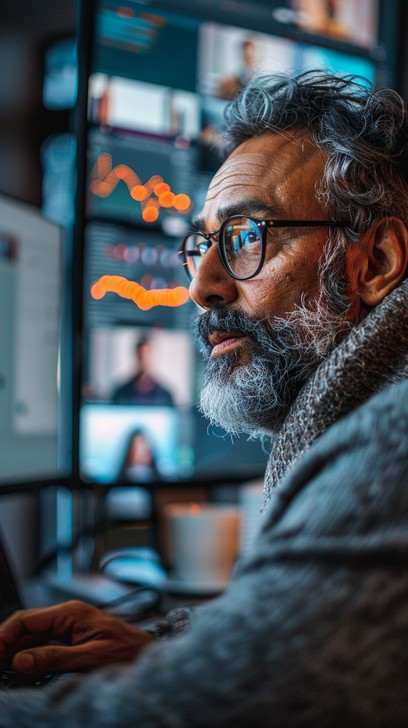 Free Analyst at Work Image - Analyst, Workspace, Technology | Download ...