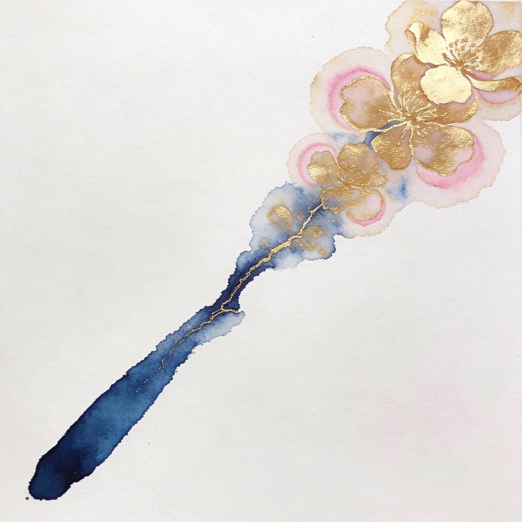 Free Scars Becoming Beauty Image - Watercolor, Abstract, Minimal ...