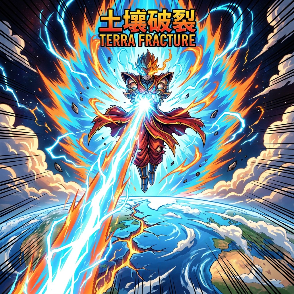 Free Planetary Power Unleashed Image - Anime, Warrior, Energy ...