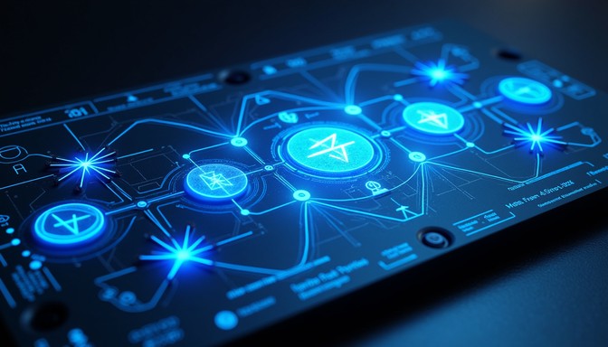 Free Mystical Tech Dashboard Image - Technology, Futuristic, Interface ...