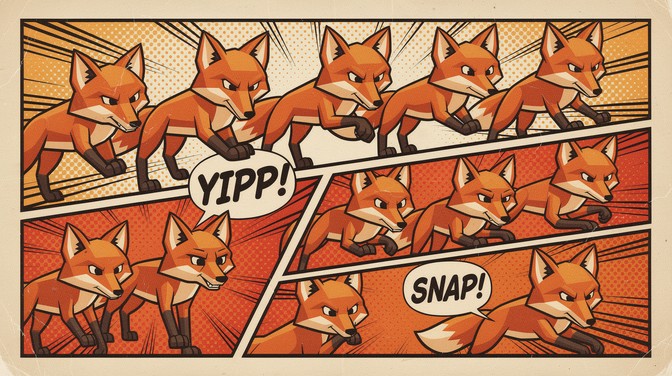 Free Fox Pop Art Image - Fox, Comic, Illustration | Download at StockCake