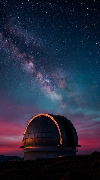 Colour Observatory Free Cosmic Observatory Dawn Image - Observatory, Astronomy, Telescope ...
