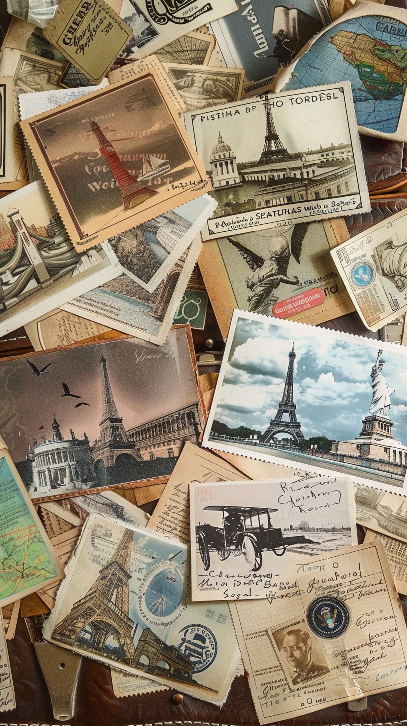 Pinterest Postcard Collection Download Vintage Postcard Collection Image - Postcards, Vintage, Travel ...