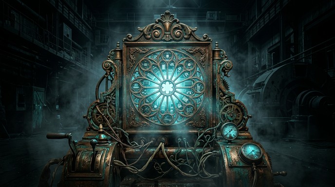 Free Mystical Machine Room Image - Gothic, Steampunk, Supernatural ...