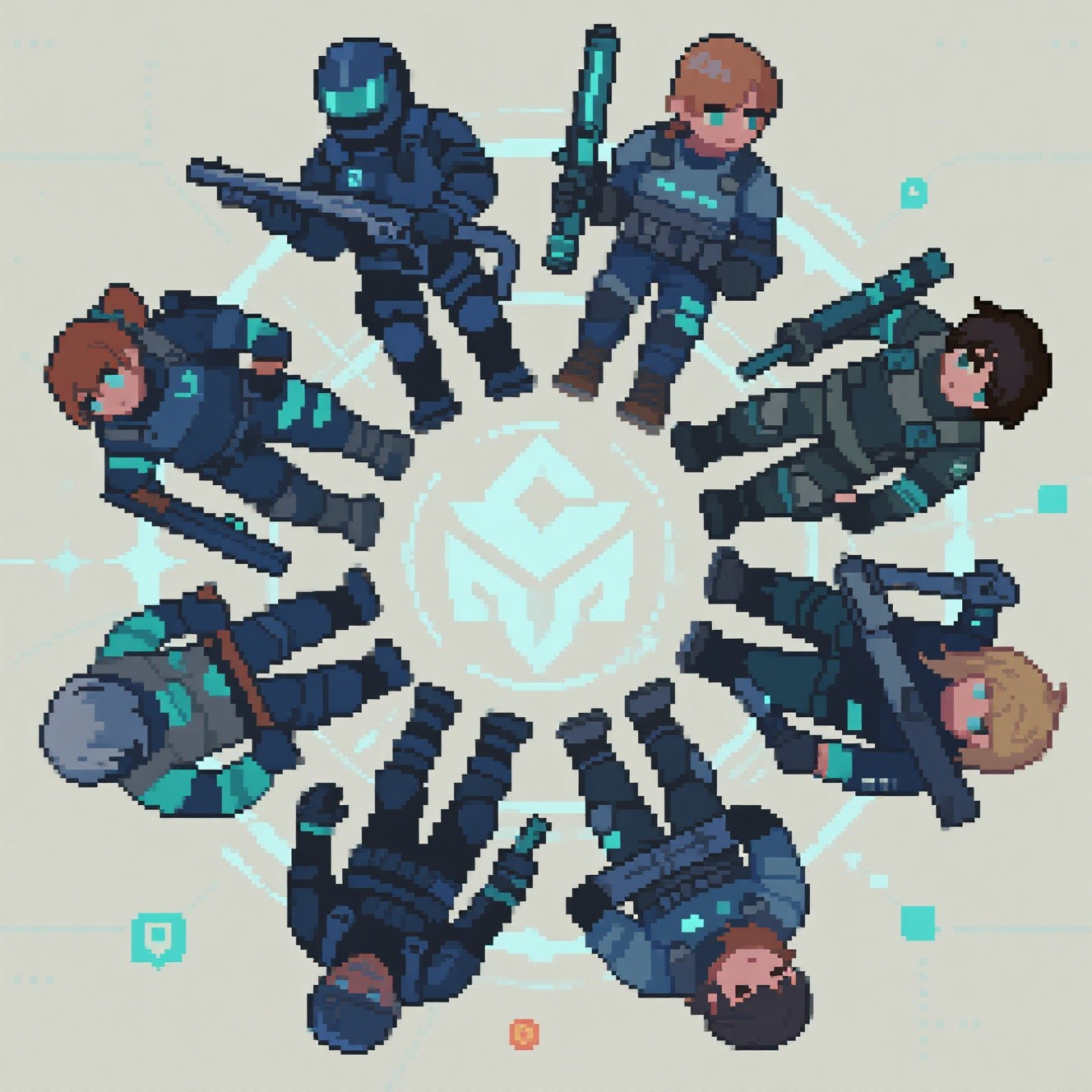 Free Elite Pixel Force Image - Pixelart, Tactical, Team | Download at ...