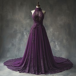 Free Elegant Purple Gown Image - Purple, Gown, Elegant | Download at ...