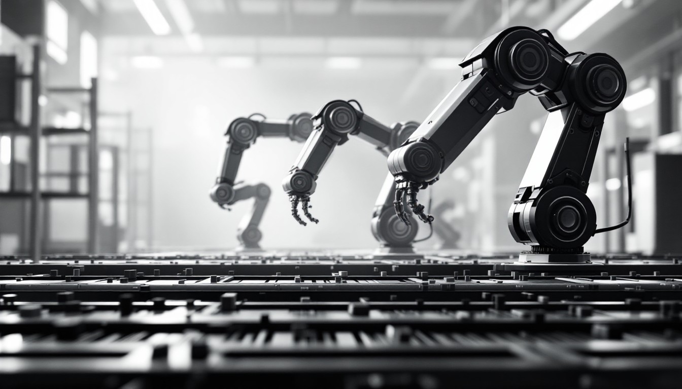 Free Robots in Motion Image - Robotics, Automation, Industrial ...