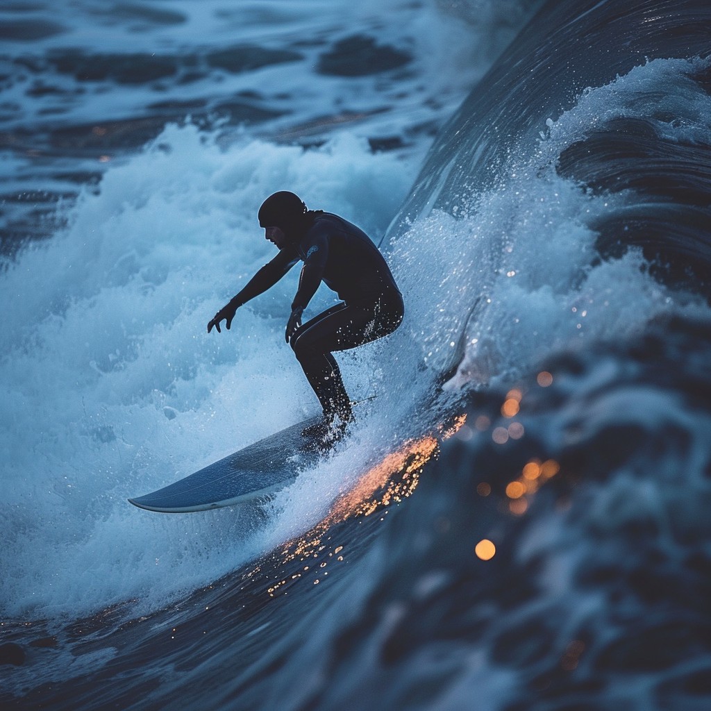 Wave Free Ridesrs Free Surfer Rides Wave Image - Surfing, Wave, Ocean | Download at StockCake