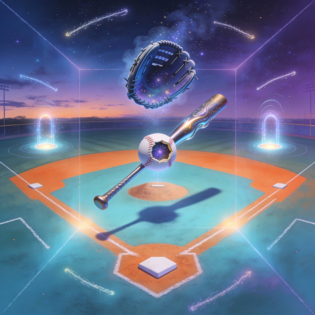 Free Cosmic Baseball Dream Image - Baseball, Surreal, Cosmic | Download ...