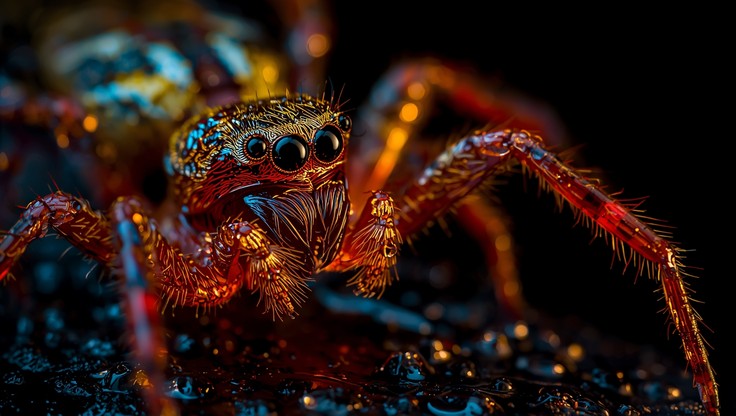 Terrifying Sharp Spider Free Dangerous Spider Strike Image - Spider, Arachnid, Macro | Download ...