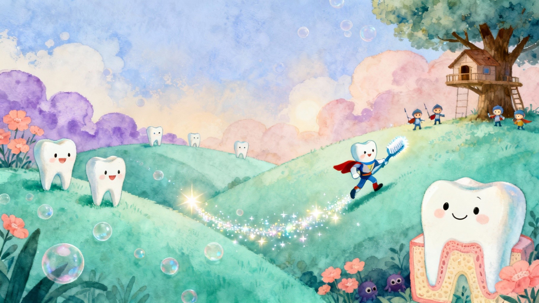 Tooth Adventure Time Free Tooth Kingdom Adventure Photo - Teeth, Dental, Toothbrush ...