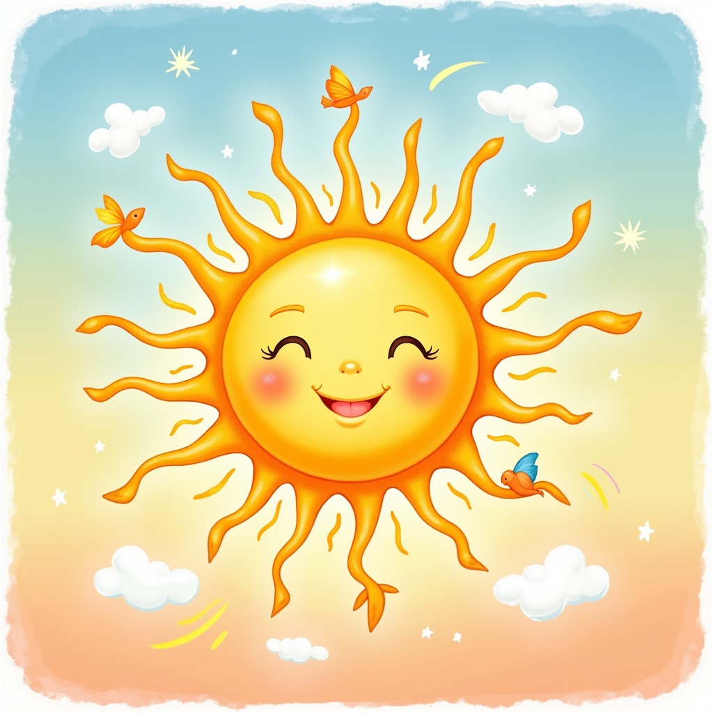 Free Radiant Happy Sun Image - Sun, Sunshine, Happy | Download at StockCake