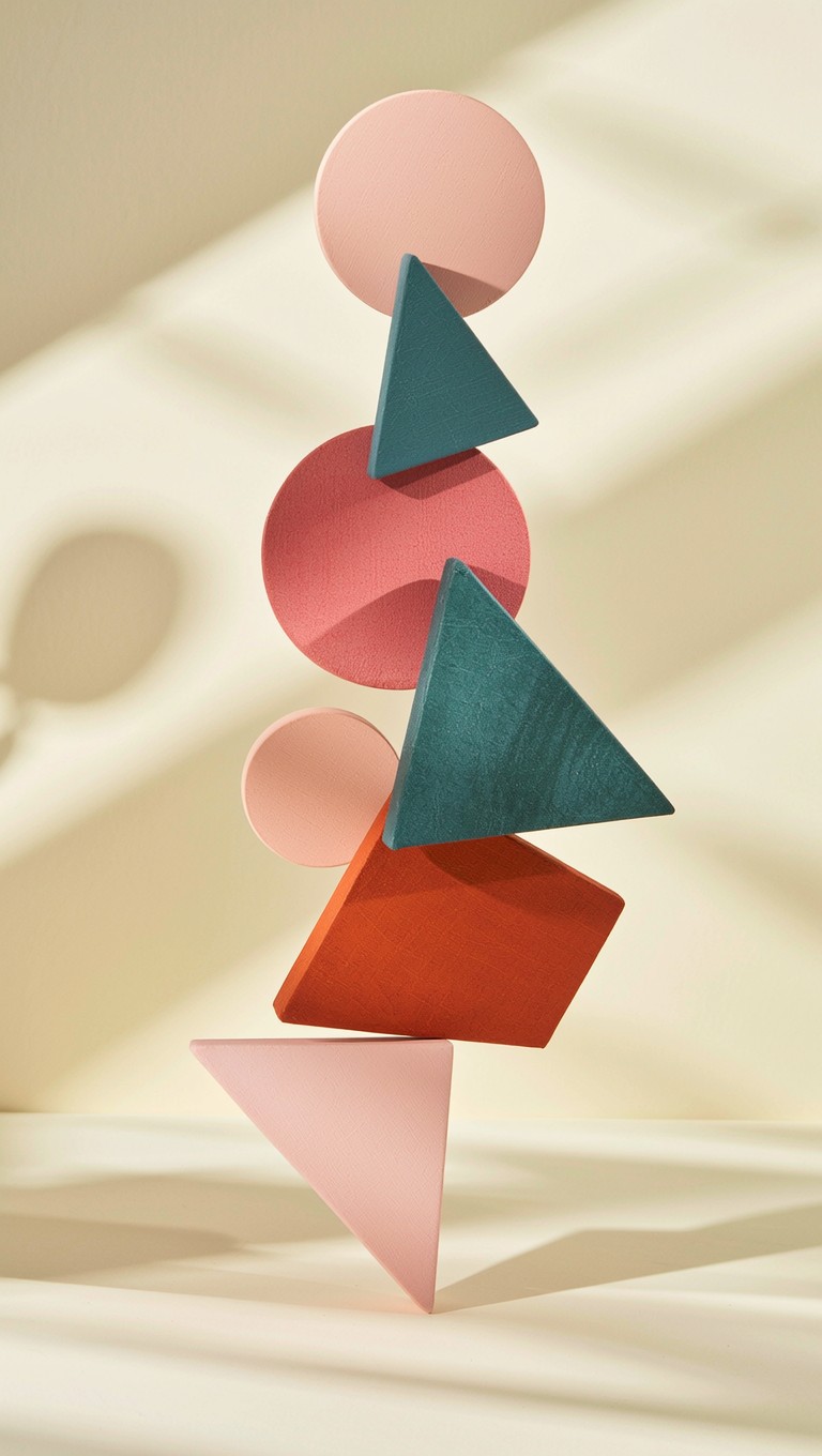 Free Geometric Balance Art Image - Abstract, Geometric, Minimal ...