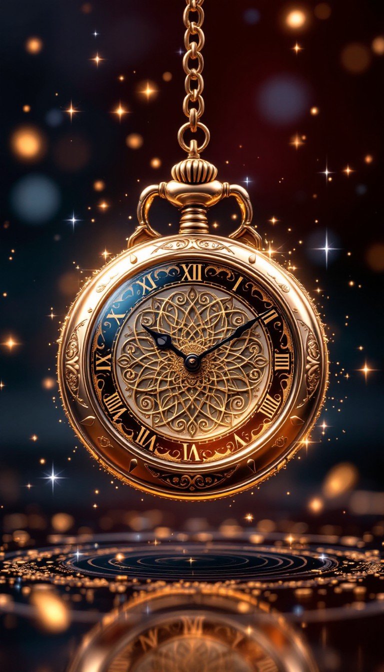 Timepiecc Free Magical Golden Timepiece Image - Timepiece, Golden, Vintage ...