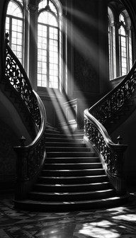 Two Shadows Stairs Free Shadows and Stairs Image - Staircase, Mansion, Historic | Download ...
