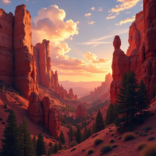 Sunset Landscape Rocks Free Majestic Canyon Sunset Image - Canyon, Sunset, Landscape ...