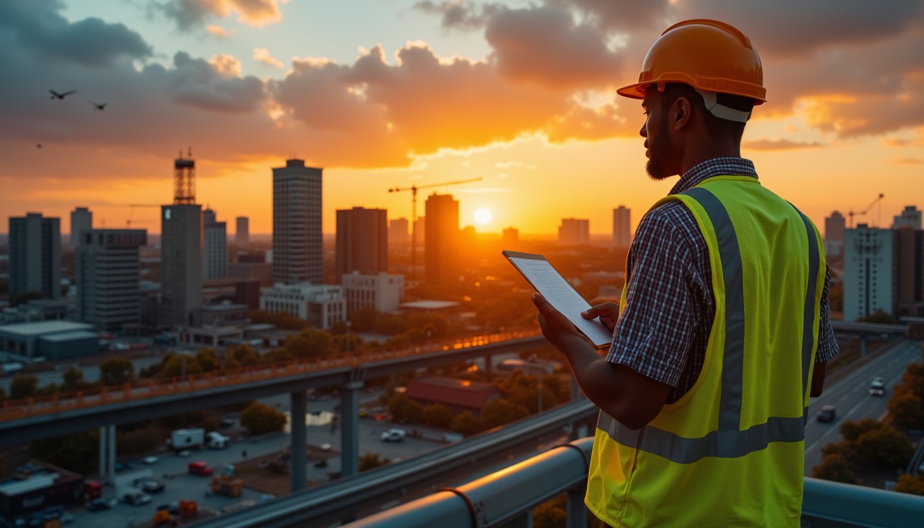 Free Engineering Urban Progress Image - Construction, Sunset ...